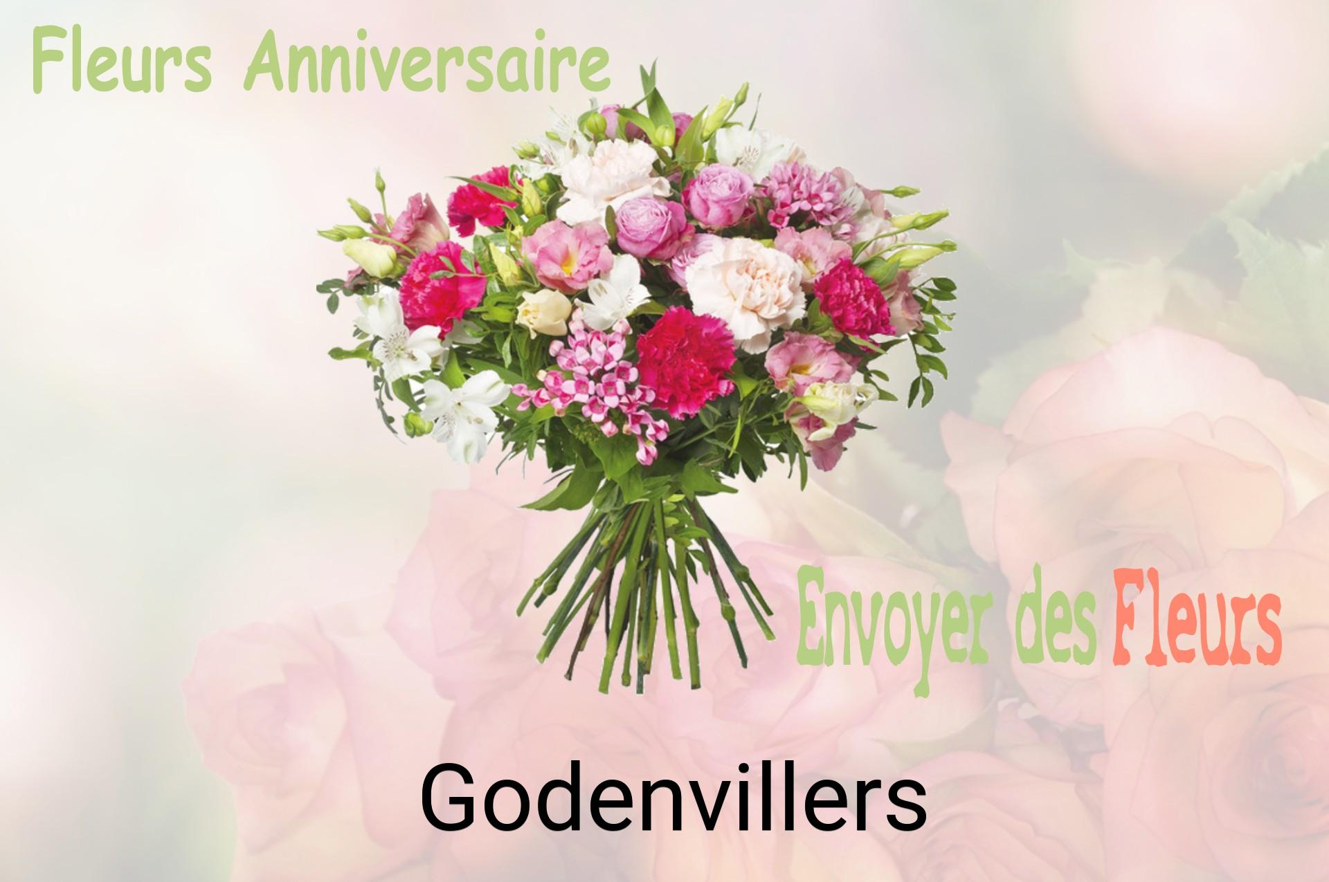 Bouquet de fleurs d’anniversaire livré à Godenvillers
